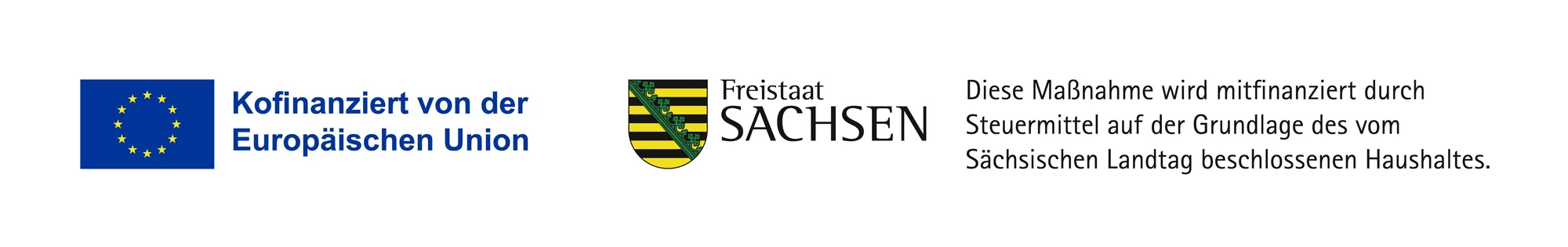 Kofinanziert von der Europäischen Union und dem Freistaat Sachsen